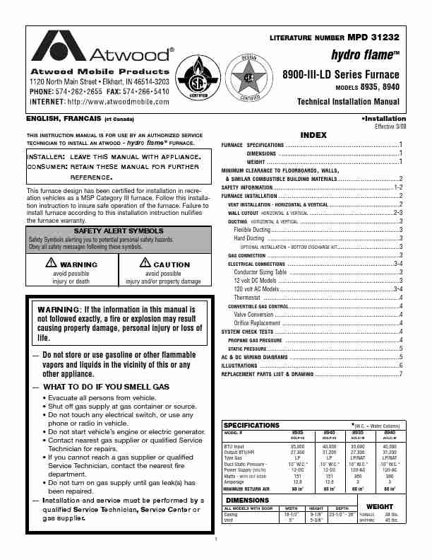 Atwood Mobile Products Furnace 8940-page_pdf